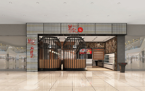如此籌劃餐飲門楣，不光顏值佳，而且進店率提高90%2